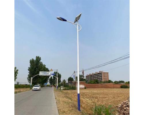 6米80瓦海螺臂太阳能路灯农村道路LED太阳能路灯