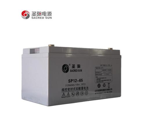 ups蓄电池圣阳SP12-65免维护铅酸蓄电池12v65ah