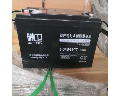 ups蓄电池科华精卫蓄电池6-GFM-65-YT机房12v65ah