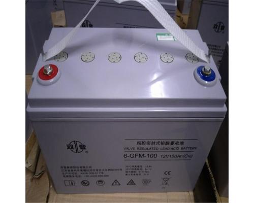 ups蓄电池双登6-GFM-100免维护机房电池12V100AH