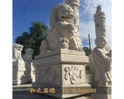 石雕狮子加工定做