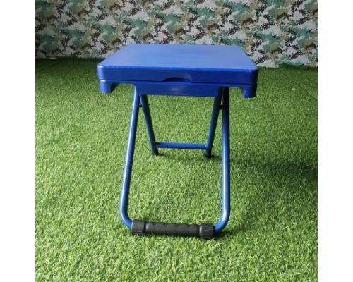 折叠便携多功能写字椅 蓝色学习椅