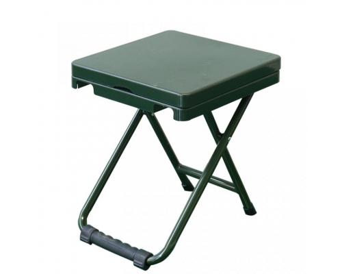 多功能折叠椅 军绿色写字椅