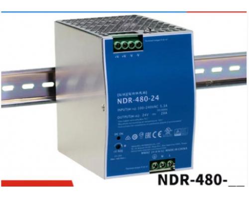 NDR-480W-24/48V大功率导轨开关电源恒流恒压款