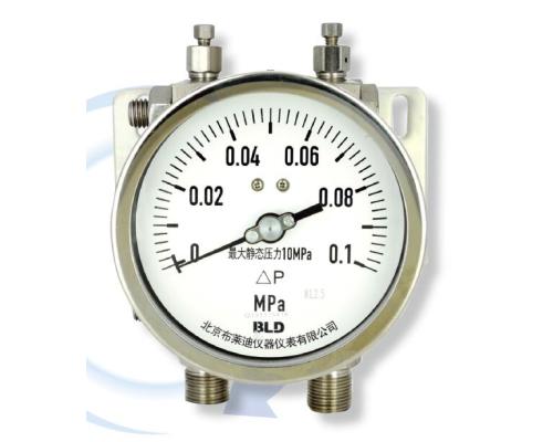 全不锈钢（耐震）双膜片差压表 YCA（N）-100.AH.531.K200.M20.