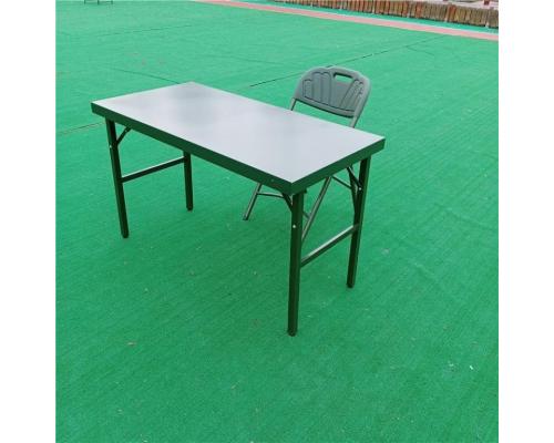 半折叠钢桌折叠桌会议桌便携指挥桌子户外野外
