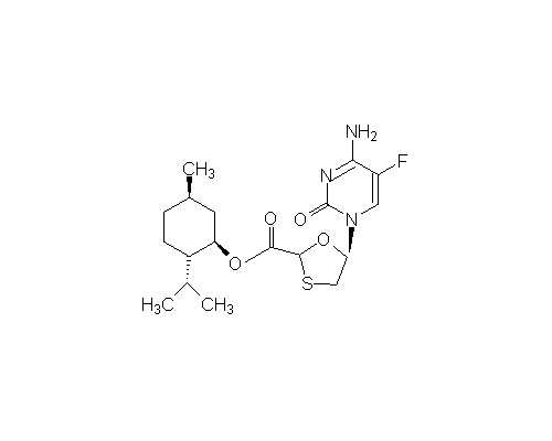 (2S,5R)-5-氟胞嘧啶-1-基-[1,3]-氧硫杂环戊烷-2-羧酸孟酯