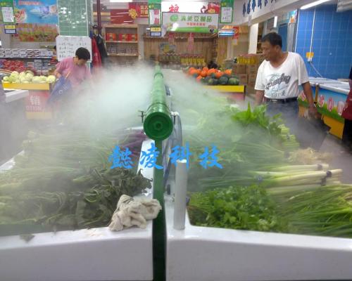 超市蔬菜保鲜喷雾设备超声波加湿器