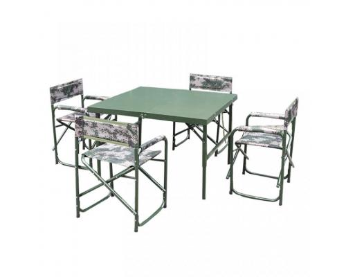 野营户外折叠餐桌便携钢桌可折叠手提桌