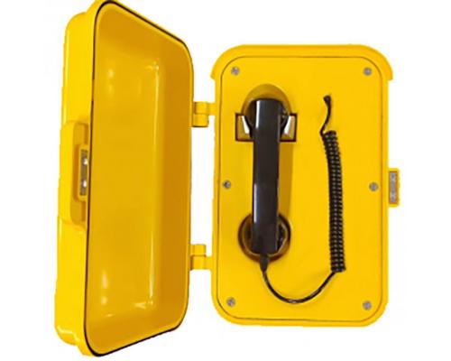IP网络摘机直通对讲电话冷库抗冻防水电话机