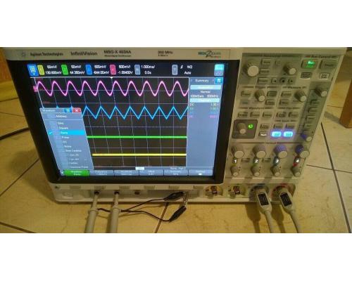 MSOX4034A 示波器350MHz