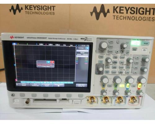 DSOX3024T 示波器带宽200MHz 4通道