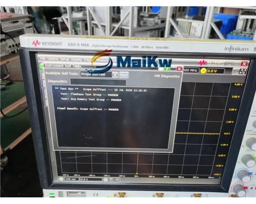 DSOS104A 示波器带宽1GHz 4通道