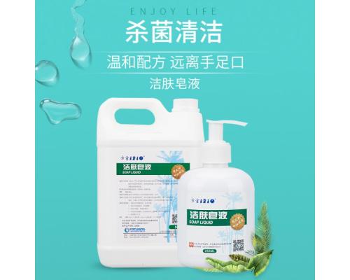 洁肤皂液