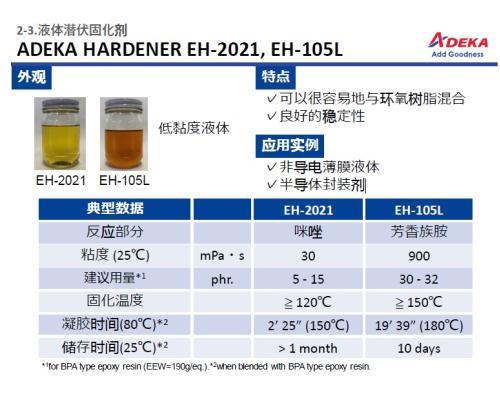 液体潜伏性固化剂EH-2021