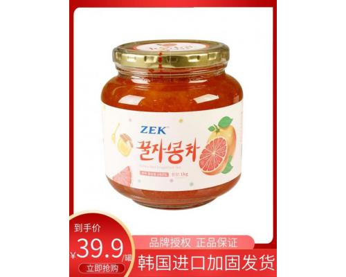 蜂蜜红西柚柚子茶ZEK水果茶冲饮代餐果酱饮品
