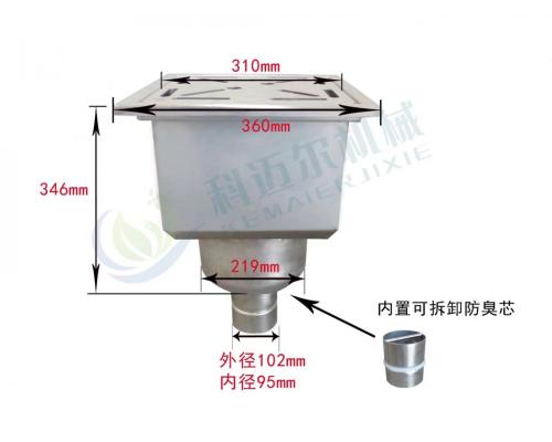 不锈钢地漏圆形方形