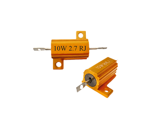 RX24黄金铝壳线绕功率电阻器5W-1000W