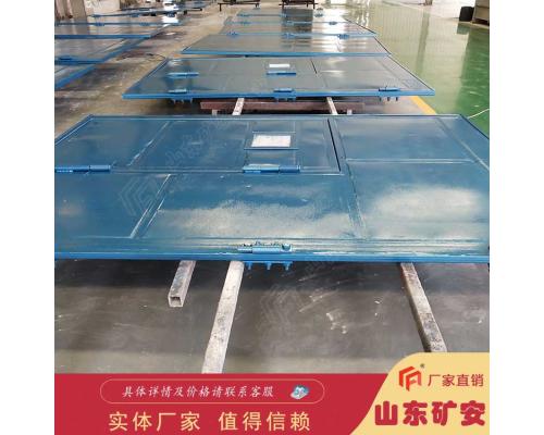气动无压风门关闭时平稳