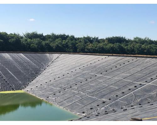 人工湖景观湖防渗铺设1.25mm厚HDPE土工膜