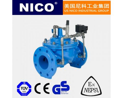 600X水力电动控制阀-进口特点（NICO）