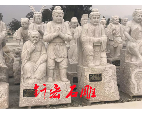 石雕二十四孝人物雕刻