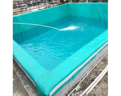 酸碱池防腐铺设1.50mm厚聚氯乙烯PVC防水卷材