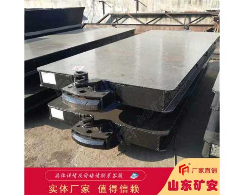 矿用平板车货物载重力强
