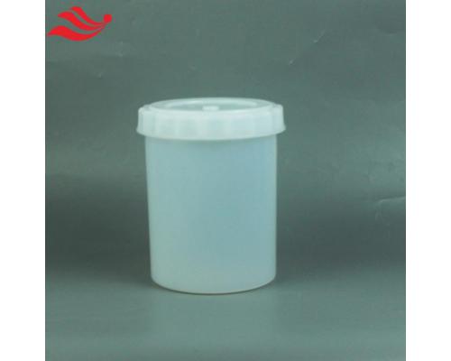 PFA反应罐4Lpfa圆桶耐腐蚀性强实验室特氟龙储液罐