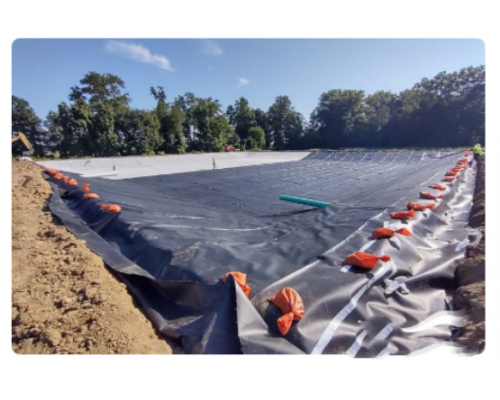 屋顶防水土工膜8米宽1.25mm厚耐根穿刺HDPE防渗膜
