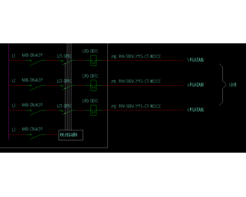 控制风机YC-MP640+YC-MR0820延时分组启动模块