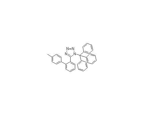 N-(三苯基甲基)-5-(4'-甲基联苯-2-基)四氮唑