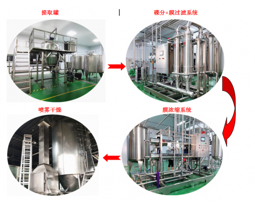 速溶茶粉提取生产加工整线设备