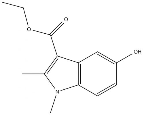 1,2-二甲基-5-羥基吲哚-3-羧酸乙酯