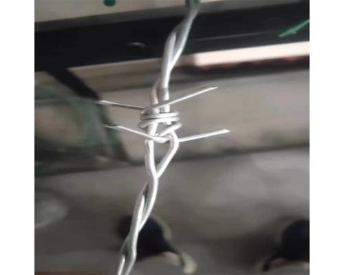 刺铁丝隔离栅防护铁刺绳防爬电镀锌刺绳