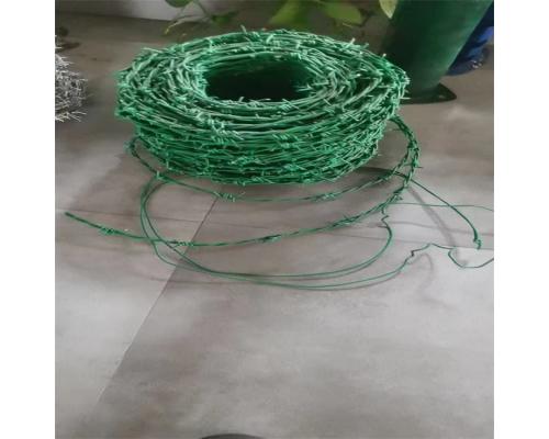 电镀锌刺绳铁丝网包塑刺绳钢丝刺绳