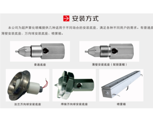 干雾抑尘喷嘴