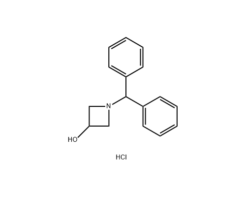 1-二苯甲基-3-羟基氮杂环丁烷盐酸盐