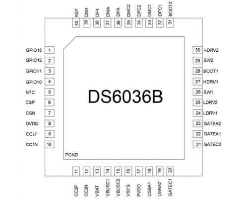 DS6036B磁吸無線充