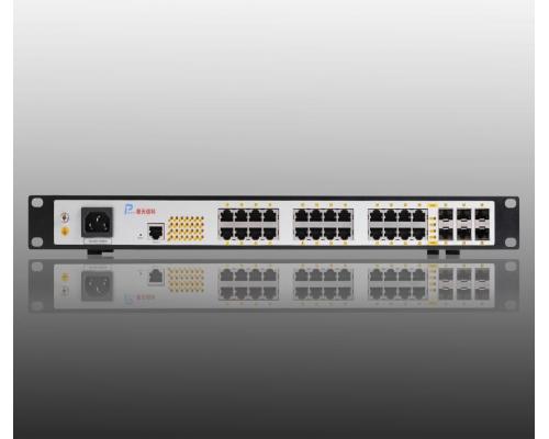 工业级6光16电网管型交换机