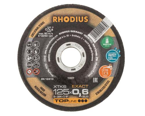 RHODIUS砂轮超薄进口切割片 125*0.8