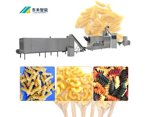 时产500kg通心粉生产线成套意面挤出机械设备