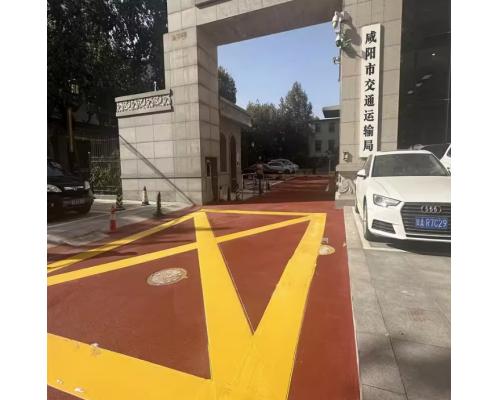 mma彩色防滑路面施工
