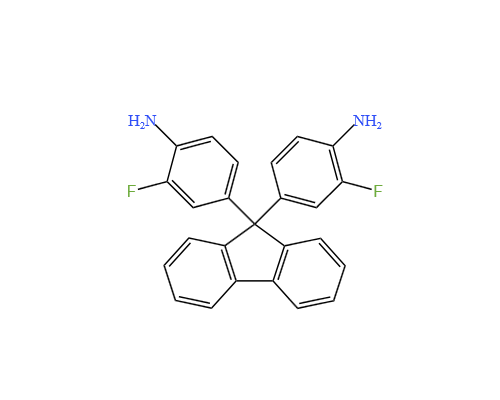 9,9-双(3-氟-4-氨基苯基)芴