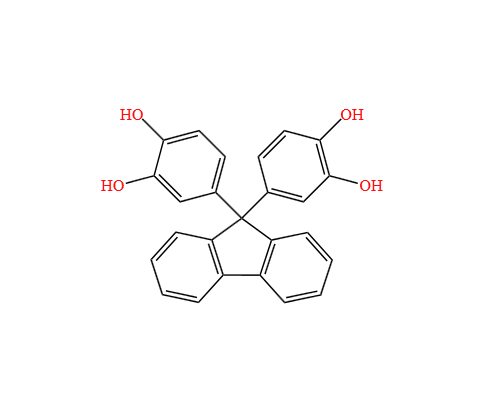 9,9,-二(3,4-二羟基苯基)芴
