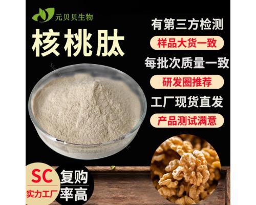 行业精选SC实力工厂核桃低聚肽易吸收小分子活性肽现货原料核桃肽