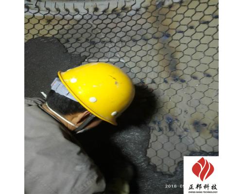 燃烧器陶瓷耐磨料施工流程