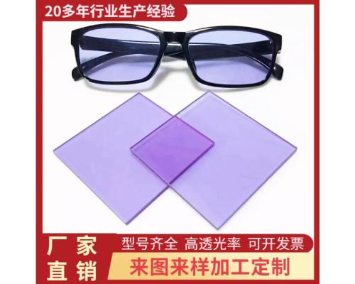 镨钕玻璃PNB586抗光害玻璃