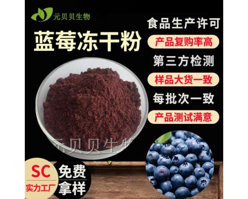 包邮蓝莓粉冷冻干燥蓝莓提取物烘焙糕点原料食品级蓝莓果粉现货