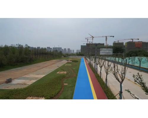 彩色陶瓷顆粒路面工程